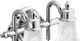 Moen® Waterhill® Chrome Two Globe Bath Light-1