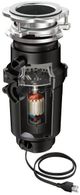 Moen® GX PRO Series 0.33 HP Continuous Feed Black Garbage Disposal-5