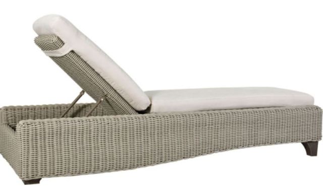 Lane Venture® Requisite Caramel/White Adjustable Chaise-2