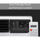 18, 000 BTU Window Air Conditioner with Inverter, 230V - White-2