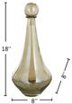 StyleCraft Austin Allen James Opulence 18" Plated Glass-3