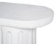 Moe's Home Collection Eris White Concrete Outdoor Bench-2