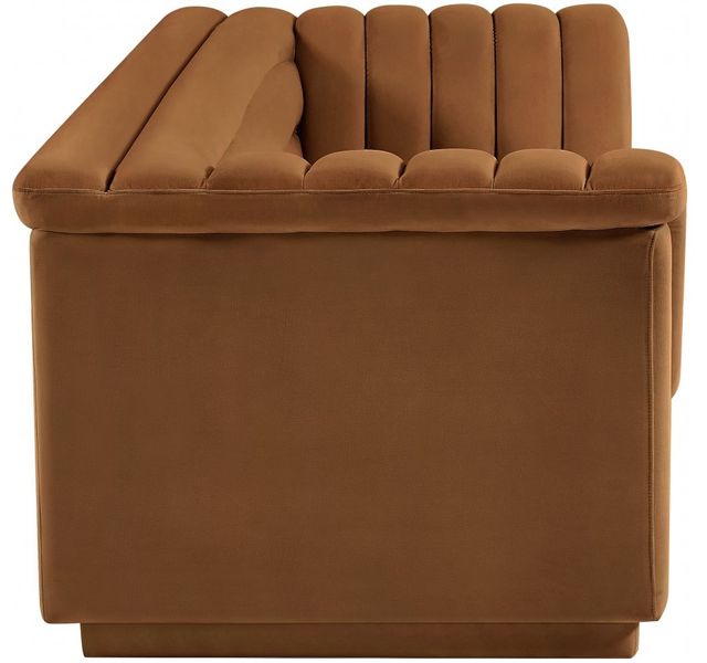 Meridian Furniture Cascade Saddle Velvet Sofa-2