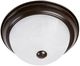YHD Oil Rubbed Bronze 2-Light Flush Mount Lighting-0
