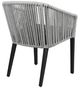CabanaCoast® Customizable Gambrel Synthetic Fiber Outdoor Dining Chair-2