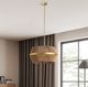 Classic Home Wendy Gold/Natural Chandelier-5