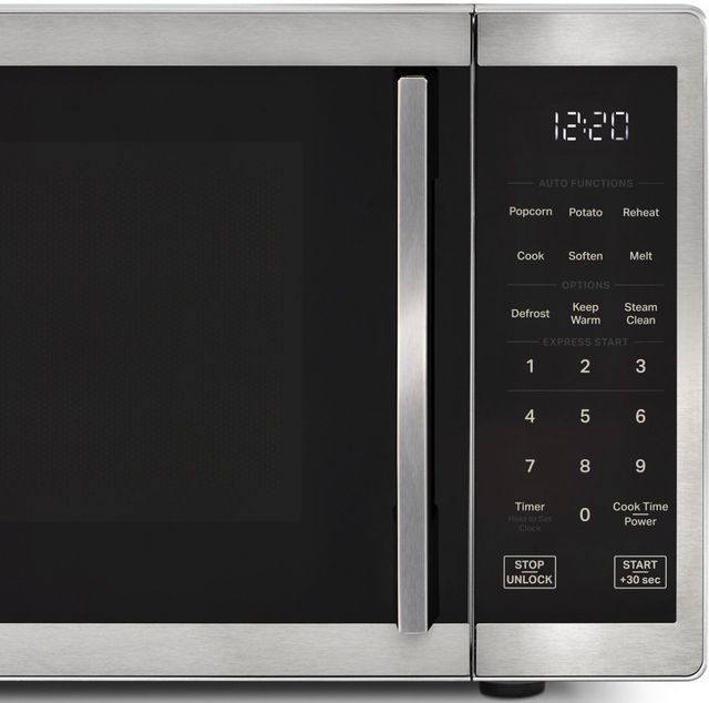 Whirlpool® 0.9 Cu. Ft. Stainless Steel Countertop Microwave with Steam Clean-2