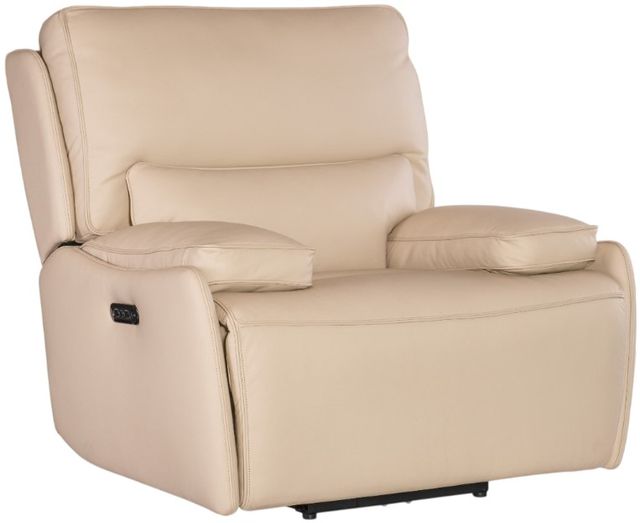 Hooker® Furniture MS Kramer Oslo Ivory Power Recliner with Power Headrest-0