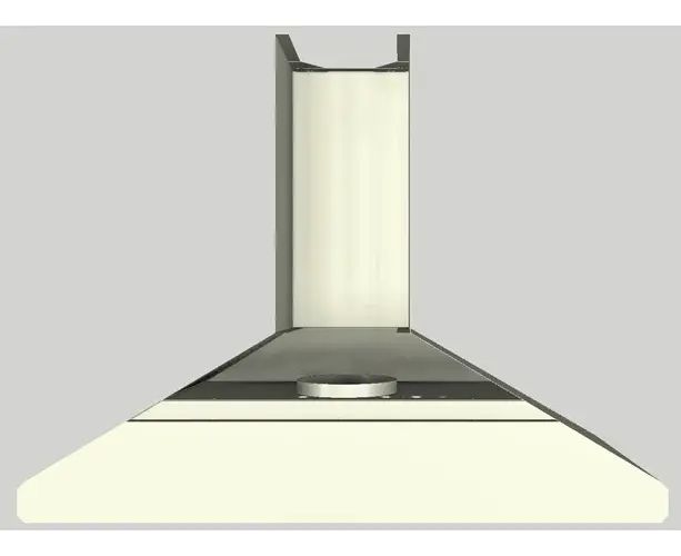 Vent-A-Hood® 48" Biscuit Wall Hood-3