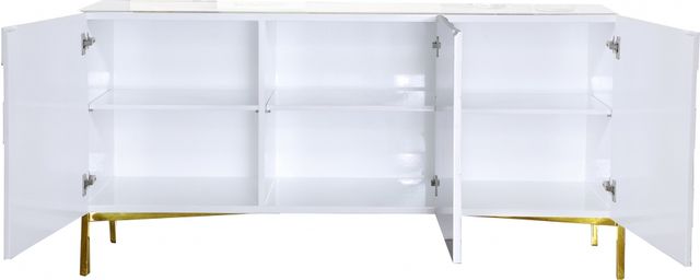 Meridian Furniture Collette White Sideboard-1