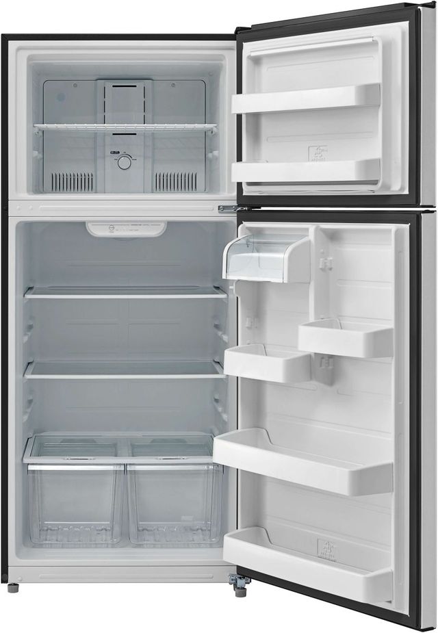 Midea® 30 in. 18.0 Cu. Ft. Stainless Steel Top Freezer Refrigerator-2