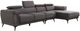 Furniture of America® Napanee 3-Piece Gray Right-Arm Facing Sectional and Chaise-0