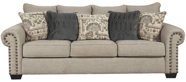 Signature Design by Ashley® Zarina Jute Queen Sofa Sleeper-2