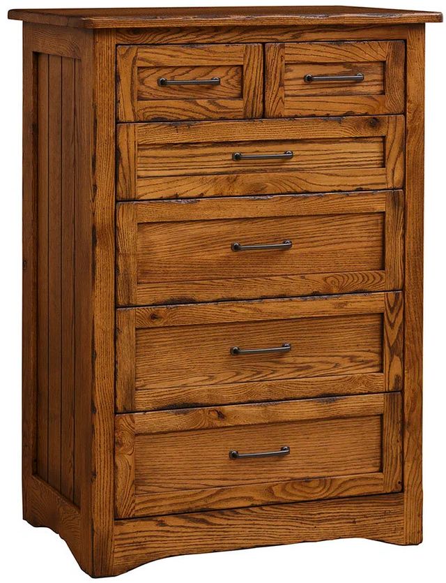 Country Classic Collection Customizable Farmstead Chest of Drawers-1