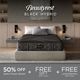 Beautyrest Black® Series 1 Hybrid 13" Medium Smooth Top King Mattress-0