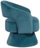 Homelegance® Lavon Dark Teal Swivel Chair-3