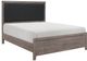 Mazin Furniture Woodrow Brownish Gray Queen Bed-1