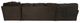 Jackson Furniture Mammoth 4-Piece Chocolate Left Side Facing U-Shape Chaise Sectional-3