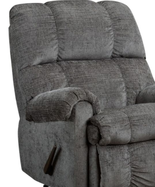 American Wholesale Furniture Galen Gray Manual Recliner-1