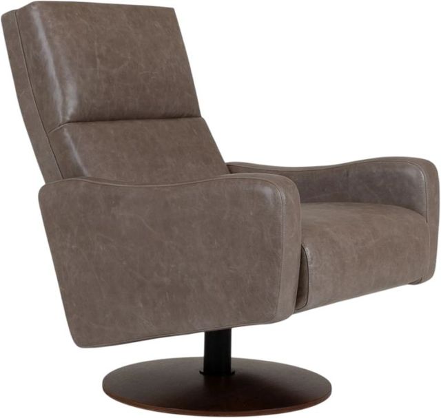 American Leather® Customizable Remi Leather Manual Recliner-0