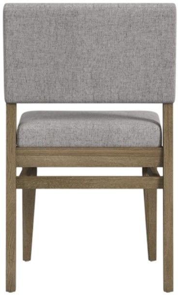 Intercon Flex Gray/Sandbar Oak Upholstered Side Chair-4