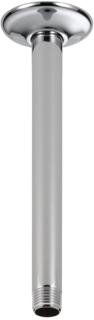 Delta Universal Showering Chrome 10" Ceiling Mount Shower Arm and Flange-0