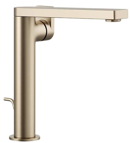KOHLER® Composed® Vibrant Brushed Bronze Tall Single-Handle Bathroom Sink Faucet with Lever Handle-0