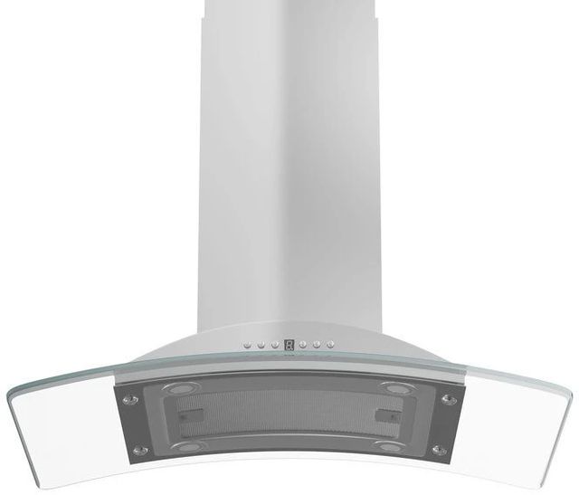 ZLINE 30" Stainless Steel Island Range Hood-2