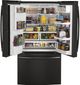 GE Profile™ 36" 22.23 Cu. Ft. Black Stainless Steel Counter Depth French Door Refrigerator-3