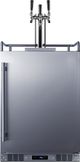 Summit® 24" Stainless Steel Outdoor Kegerator -0