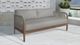 Meridian Furniture Maui Gray Fabric Outdoor Loveseat-5