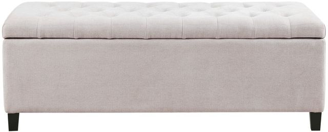Olliix by Madison Park Shandra Natural Storage Bench-0