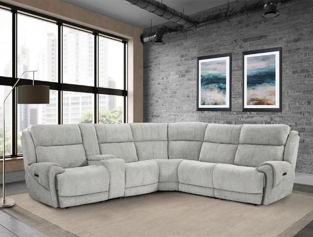 Parker House® Spencer 6-Piece Tide Graphite Reclining Sectional-1