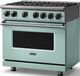 Viking® 7 Series 36" Splash Pro Style Natural Gas Range-3