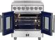 FORNO® Massimo 30" Stainless Steel Pro Style Electric Range-1