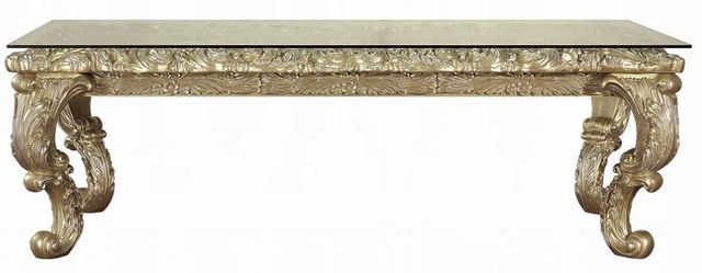 ACME Furniture Vatican Champagne Silver Dining Table-2
