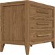 Riverside Furniture Halbrooke Nutmeg Oak 3-Drawer Nightstand-2