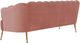 TOV Furniture Daisy Petite Blush Velvet Sofa-2