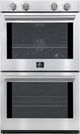 FORNO® Vomero 30" Stainless Steel Double Electric Wall Oven-0