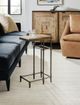 Hooker® Furniture St. Armand Light Natural Chairside Table with Antique Bronze Base-5