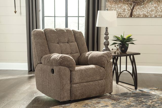 Signature Design by Ashley® Workhorse Cocoa Rocker Recliner-3