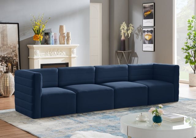 Meridian Furniture Quincy Navy Modular Sofa-2