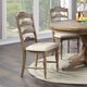 Winners Only® Augusta Rustic Brown/Vanilla Dining Side Chair-3
