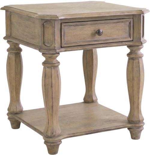 Liberty Furniture Magnolia Manor 3-Piece Weathered Bisque Alternate Occasional Table Set-2