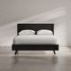 Jofran Inc. Marlowe Black King Panel Bed-5