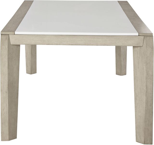 Signature Design by Ashley® Wendora White Top Dining Table with Bisque Legs-2