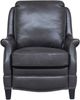 BarcaLounger® Ashebrooke Wrenn Gray Leather Manual Recliner-4