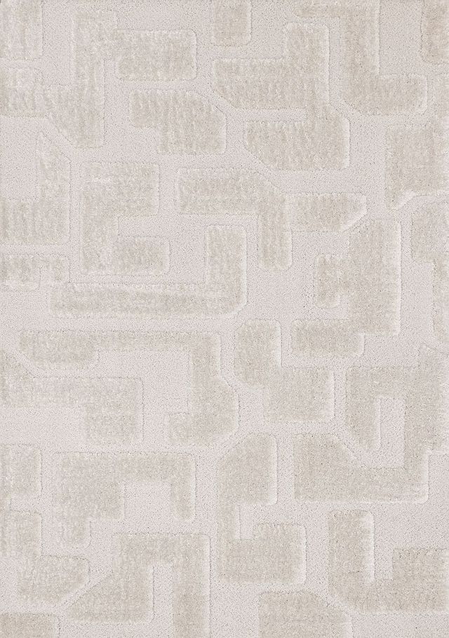 Kalora Interiors Luxe White 5'x8' Style 2 Area Rug-0