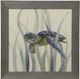 Stylecraft Turtle In Seagrass II Beige/Blue/Gray Wall Art-0