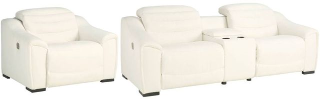 Signature Design by Ashley® Next-Gen Gaucho 2-Piece Chalk Living Room Seating Set-0